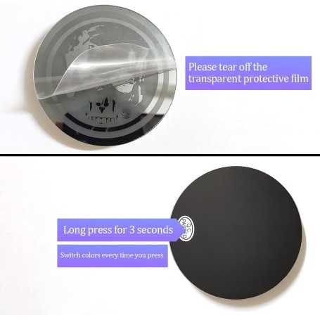 Lot de 2 Porte-Gobelets LED pour Voiture avec USB – 7 Couleurs Luminescentes et Effets Ambiance