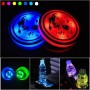 Lot de 2 Porte-Gobelets LED pour Voiture avec USB – 7 Couleurs Luminescentes et Effets Ambiance