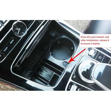 Organiseur de Console Centrale METYOUCAR pour Mercedes Benz Classe E / GLC / Classe C