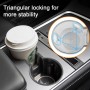 SOULWIT Cup Holder Insert for Tesla Model 3 & Model Y (2017-2025)