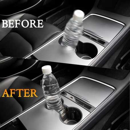 SOULWIT Insert de Porte-Gobelet pour Tesla Model 3 & Model Y (2017-2025)