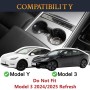 SOULWIT Cup Holder Insert for Tesla Model 3 & Model Y (2017-2025)