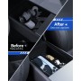 LANTU Lot de 4 Accessoires pour Console Centrale Tesla Model Y 2025 Juniper