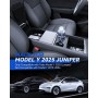 LANTU Lot de 4 Accessoires pour Console Centrale Tesla Model Y 2025 Juniper