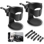 Car Cup Holder 2PCS – Adjustable Vent Mount Holder for Cars, Trucks, and RVs (Black)