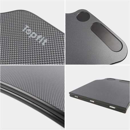 BMZX Bureau à Volant pour Tesla Model 3 / Model Y – Table de Voiture Portable avec Porte-Boisson