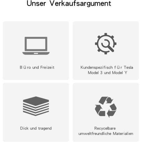 BMZX Bureau à Volant pour Tesla Model 3 / Model Y – Table de Voiture Portable avec Porte-Boisson