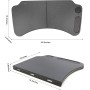 BMZX Bureau à Volant pour Tesla Model 3 / Model Y – Table de Voiture Portable avec Porte-Boisson