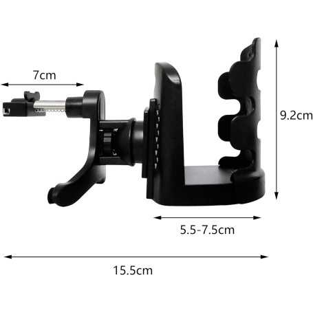 Universal Removable Car Cup Holder – Adjustable Air Vent Drink Holder for Bottles