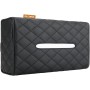 Universal Car Tissue Box – PU Leather Case with Elastic Strap for Sun Visor, Headrest, or Armrest