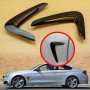 14-16 For BMW 4-Series F36/F33/F32 Gloss Black Side Vent Fender Cover 4D 2D