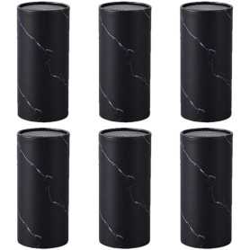 Lot de 6 Boîtes à Mouchoirs Rondes pour Voiture – Cylindre 14,5 × 6,8 cm