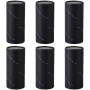 Set of 6 Round Car Tissue Boxes – Cylindrical 14.5 × 6.8 cm – Compact and Practical Car Tissue Holder