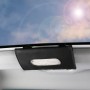 FGXY Car Sun Visor Tissue Box – PU Leather Car Tissue Holder Clip for Rear Seat, Sun Visor, and Seatback (Black)