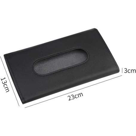 FGXY Boîte à Mouchoirs pour Pare-Soleil de Voiture – Porte-Mouchoirs en Cuir PU pour Siège Arrière