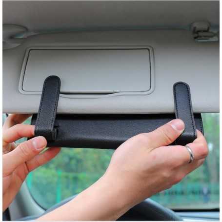 FGXY Boîte à Mouchoirs pour Pare-Soleil de Voiture – Porte-Mouchoirs en Cuir PU pour Siège Arrière