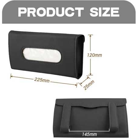 JNNJ Boîte à Mouchoirs pour Voiture