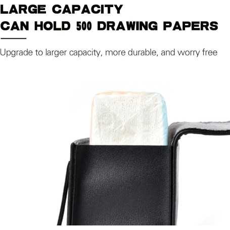 JNNJ Boîte à Mouchoirs pour JNNJ Car Tissue Box – Rectangular PU Leather Tissue Dispenser for Sun Visor, Doors, and Rear Seats