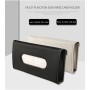 Qirc PU Leather Car Tissue Box – Sun Visor, Rear Seat, and Sunroof