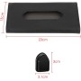 Boîte à Mouchoirs en Cuir PU pour Voiture – Porte-Mouchoirs Suspendu avec Clip pour Pare-Soleil