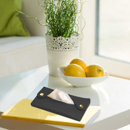 Sac à Mouchoirs de Voyage en Cuir PU