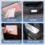 Car Tissue Holder for Sun Visor and Rear Seat