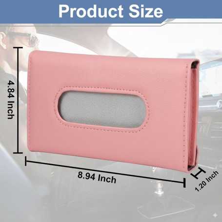 Car Tissue Holder for Sun Visor and Rear Seat