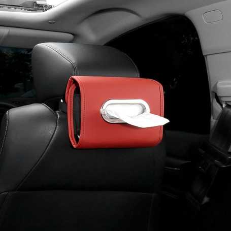 Porte-mouchoirs et porte-serviettes en cuir synthétique pour voiture – Accessoire universel pour voiture