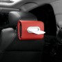 Synthetic Leather Tissue Box and Towel Holder for Car – Universal Car Accessory
