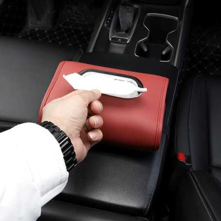 Porte-mouchoirs et porte-serviettes en cuir synthétique pour voiture – Accessoire universel pour voiture