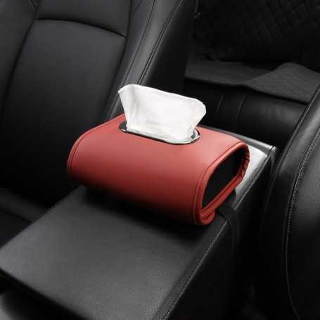 Porte-mouchoirs et porte-serviettes en cuir synthétique pour voiture – Accessoire universel pour voiture