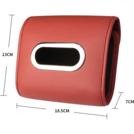 Porte-mouchoirs et porte-serviettes en cuir synthétique pour voiture – Accessoire universel pour voiture