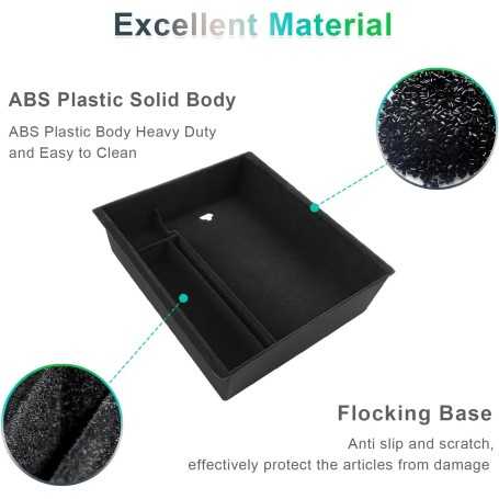 [Lot de 4] GAFAT Organisateurs de Console Centrale pour Tesla Model Y Juniper 2025–2027