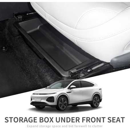 Set of 2 Hidden Under-Seat Storage Boxes for Xpeng G6 2023–2024