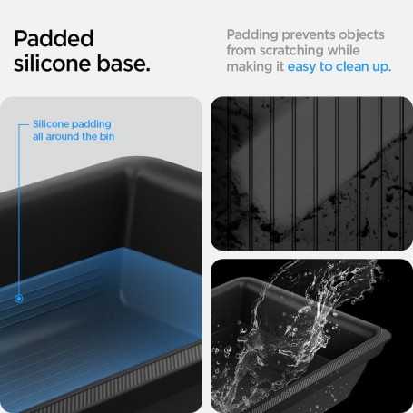 Spigen Under-Seat Storage Box for Tesla Model Y (2021–2022) – Hidden Organizer Carbon Edition