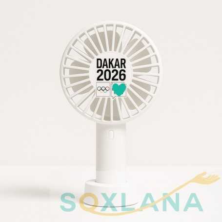 💨 Mini Ventilateur Portatif Rechargeable Dakar 2026 – Ventilateur USB de Poche pour Événements & Usage Quotidien