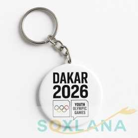 🔑 Dakar 2026 Keychain – Official Youth Olympic Games Edition