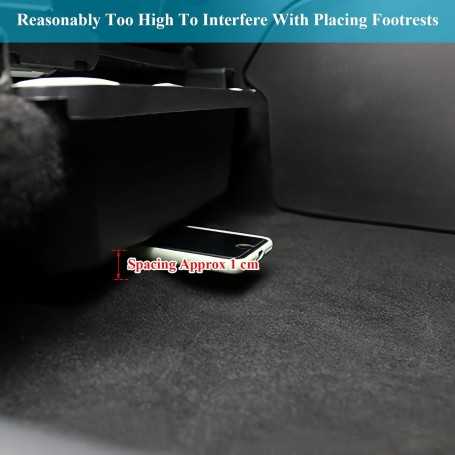 Organisateur Caché Sous le Siège pour Tesla Model Y (2020-2023)