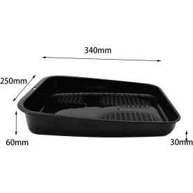 Car Shoe Storage Tray – Under-Seat / Trunk Organizer – Heavy-Duty Plastic