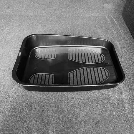 Car Shoe Storage Tray – Under-Seat / Trunk Organizer – Heavy-Duty Plastic