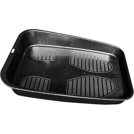 Car Shoe Storage Tray – Under-Seat / Trunk Organizer – Heavy-Duty Plastic