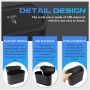 2-Pack Compact Car Trash Bin with Lid