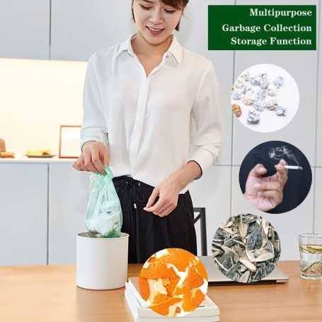 Lot de 120 Sacs Poubelle Mini (6 rouleaux x 20 sacs, 25×30 cm)