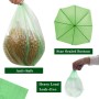 Set of 6 x 20 Small Trash Bags (25×30 cm, Green)