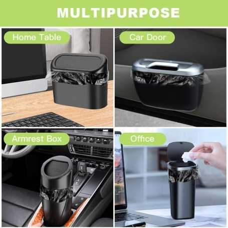 URAQT 90-Pack Mini Trash Bags for Car & Home