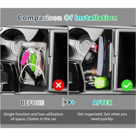 GAFAT Boîte de Rangement Console Centrale pour Kia Sportage NQ5 2022–2027