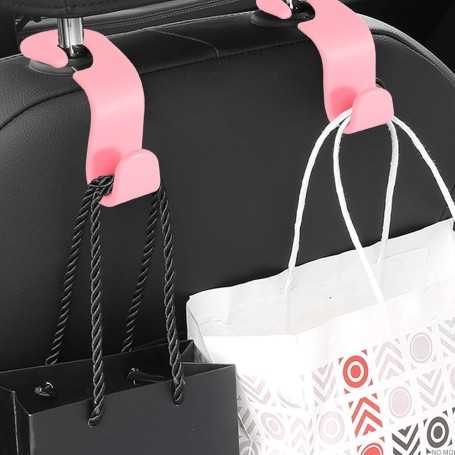 DUTIFUL Mini Poubelle de Voiture avec Couvercle – 105 Sacs et 4 Crochets pour Sièges