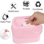 DUTIFUL Mini Car Trash Can with Lid – 105 Garbage Bags & 4 Seat Hooks