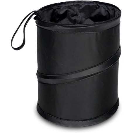 JNNJ Portable Car Trash Can (20x20x25cm, Black)