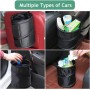 Foldable & Portable Car Trash Can – Universal, Large Capacity, Easy to Clean, For Travel & Daily Use – Black
